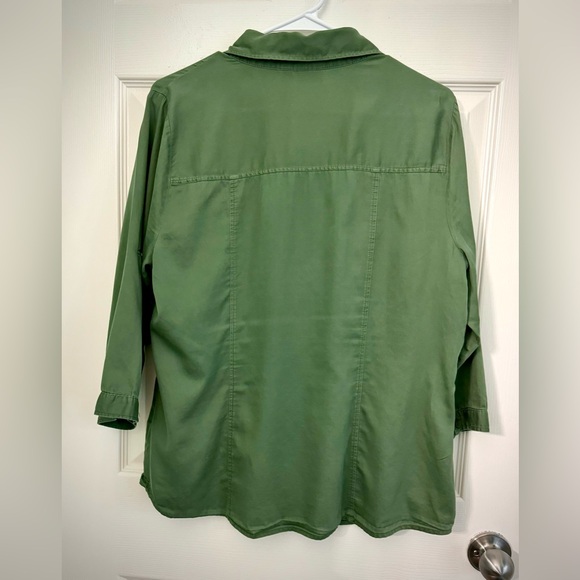 A.N.A Button Down Shirt with Long Sleeves - Picture 3 of 13